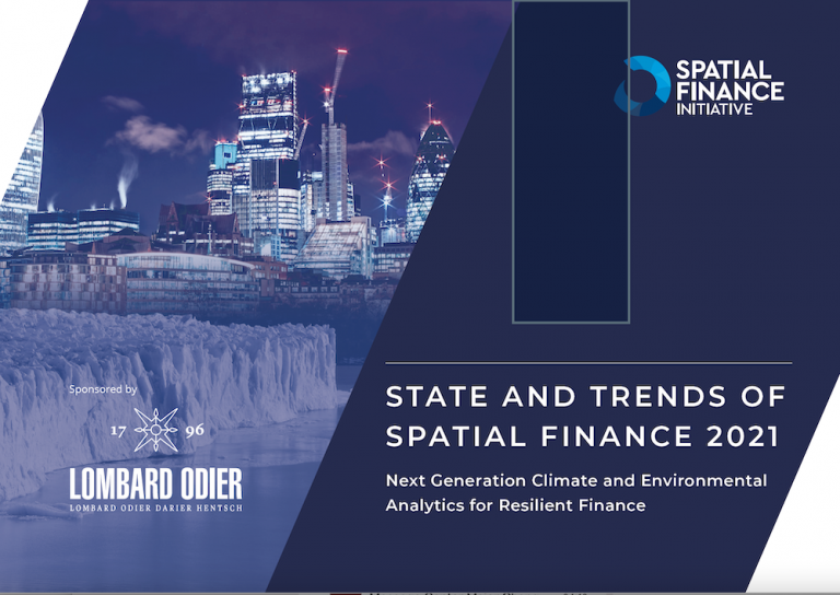 Report: State And Trends Of Spatial Finance 2021 - UK Centre For ...