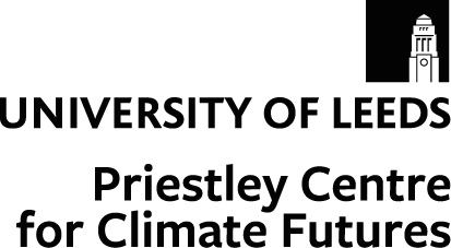 University of Leeds Priestley Centre for Climate Futures logo.