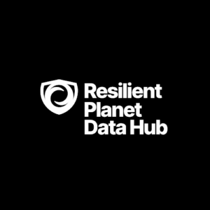 Resilient Planted Data Hub logo in white on a black background.