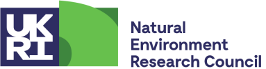 UKRI National Environment Research Council logo.